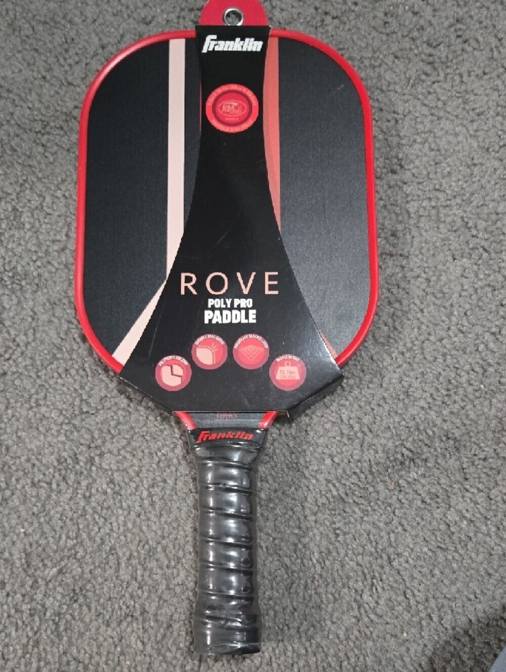 Franklin ROVE Pickleball Paddle - Black & Red